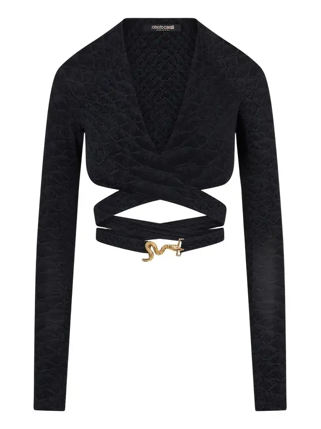 Serpentine Print Top Serpentine Print Top