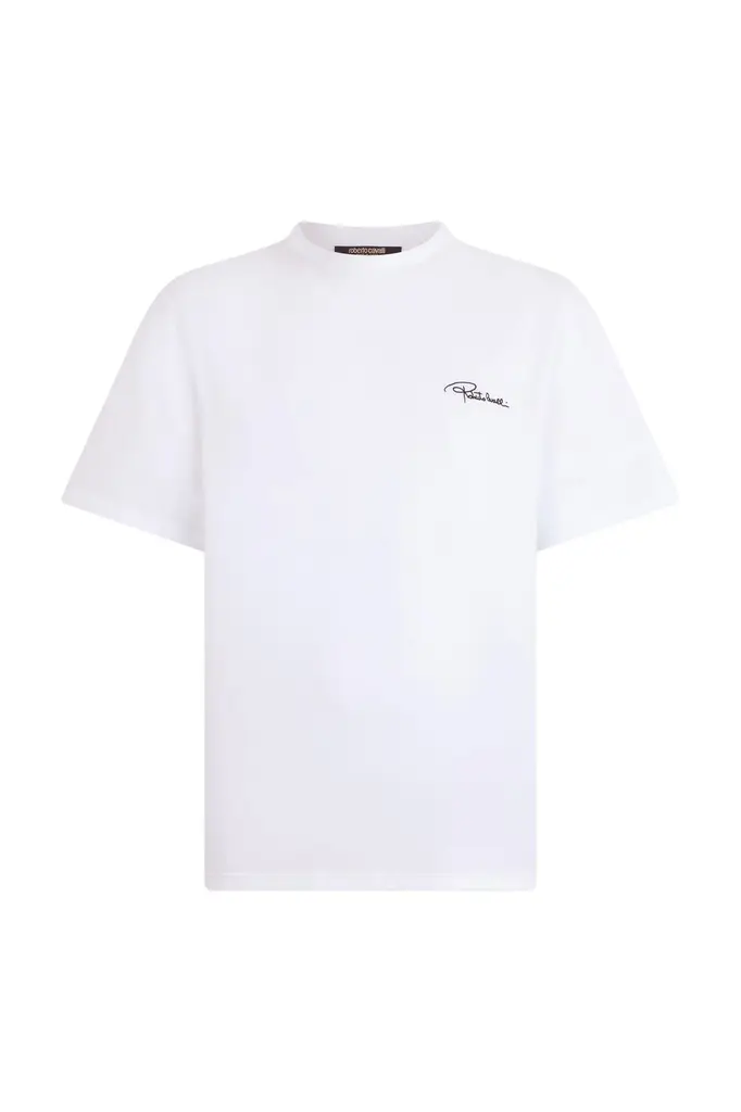 Roberto Cavalli White T-Shirt | Image 1 Roberto Cavalli White T-Shirt | Image 1
