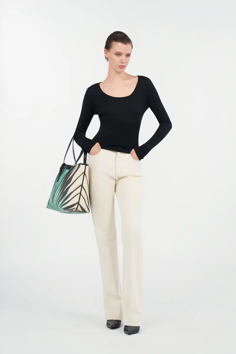 Roberto Cavalli Flared Jeans With Gold Details | Thumbnail 7 Roberto Cavalli Flared Jeans With Gold Details | Thumbnail 7