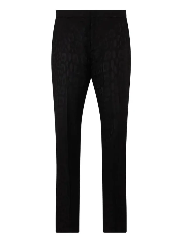 Black Jersey Trousers