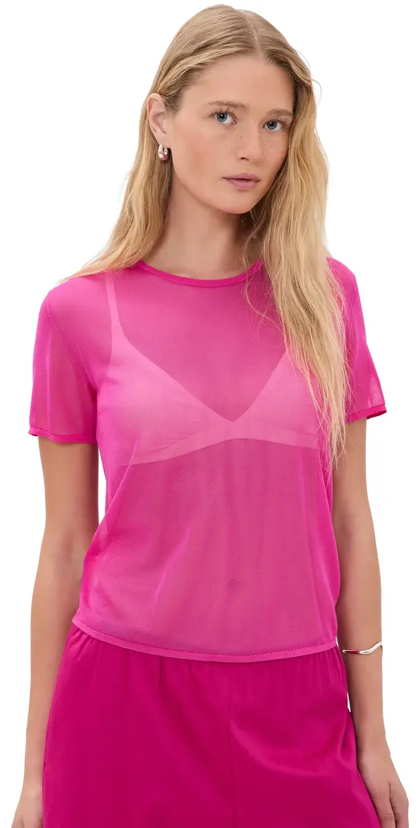 LESET Jack Tee Amaranth L | Image 1 LESET Jack Tee Amaranth L | Image 1