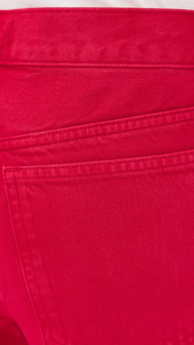 Madewell Low-Slung Baggy Crop Jeans in Red | Thumbnail 6 Madewell Low-Slung Baggy Crop Jeans in Red | Thumbnail 6
