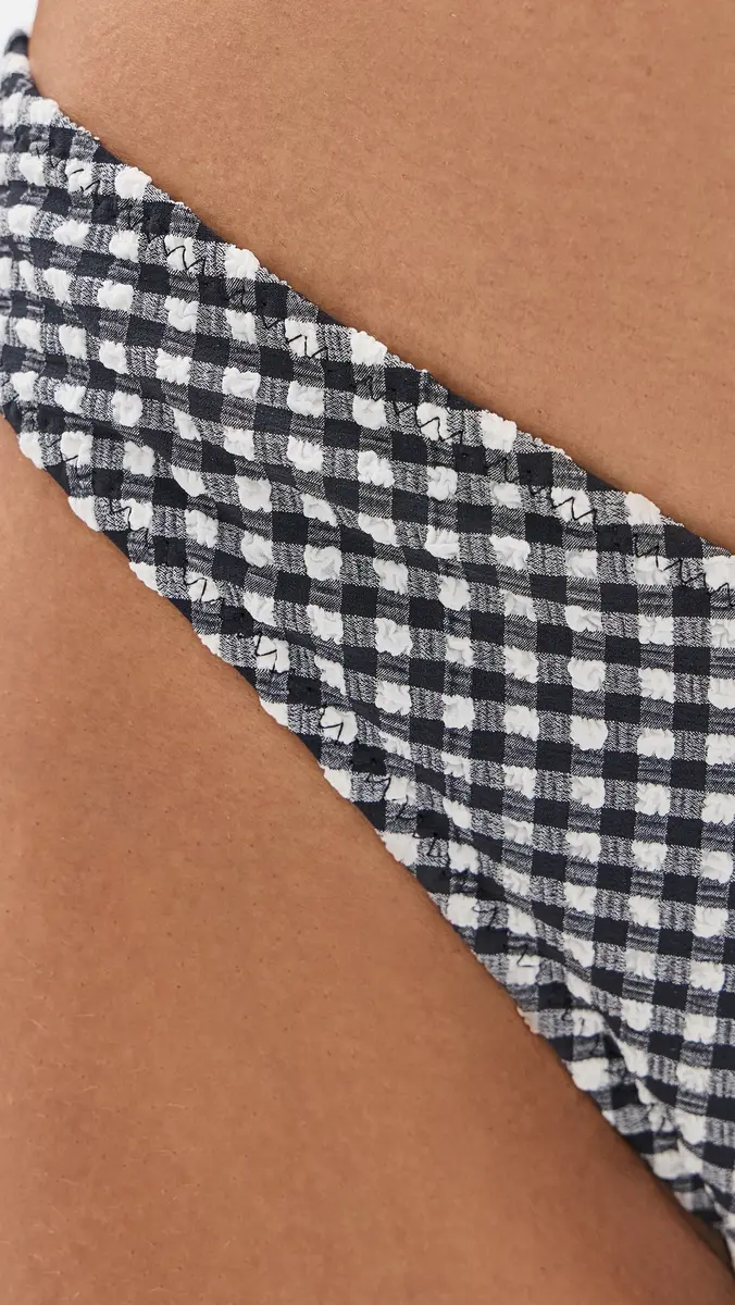 Montce Gingham Lulu Bikini Bottoms | Thumbnail 5