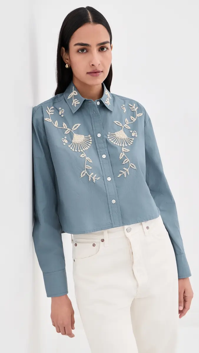 Veronica Beard Aderes Shirt | Thumbnail 2