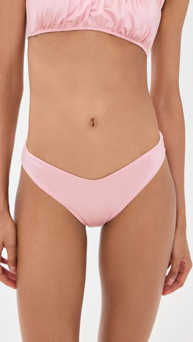 Montce Pale Blush Silkie Lulu Bikini Bottoms | Thumbnail 2