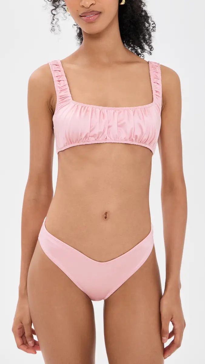 Montce Pale Blush Silkie Lulu Bikini Bottoms | Thumbnail 4
