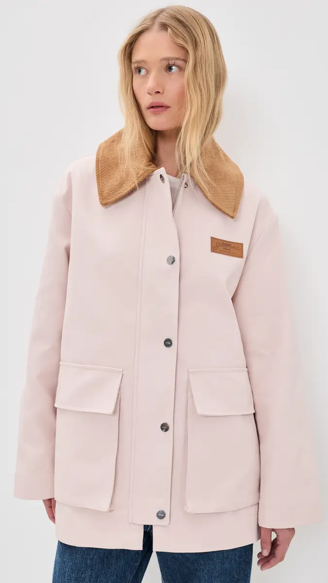 Ganni Heavy Twill Jacket | Thumbnail 2 Ganni Heavy Twill Jacket | Thumbnail 2
