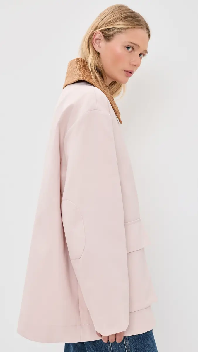 Ganni Heavy Twill Jacket | Thumbnail 4 Ganni Heavy Twill Jacket | Thumbnail 4