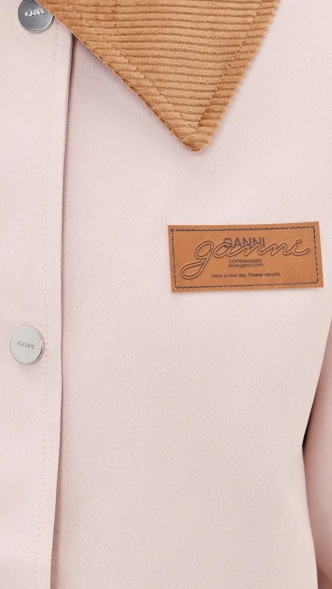 Ganni Heavy Twill Jacket | Thumbnail 6 Ganni Heavy Twill Jacket | Thumbnail 6
