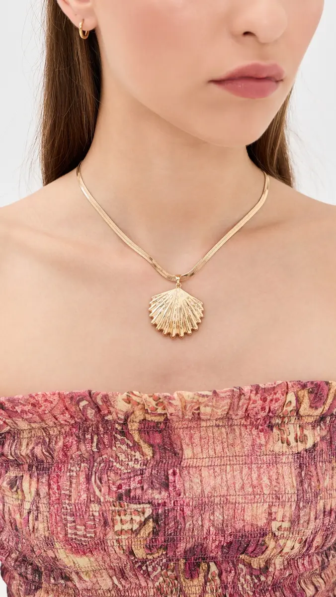 Ettika Herringbone Shell Necklace | Thumbnail 3