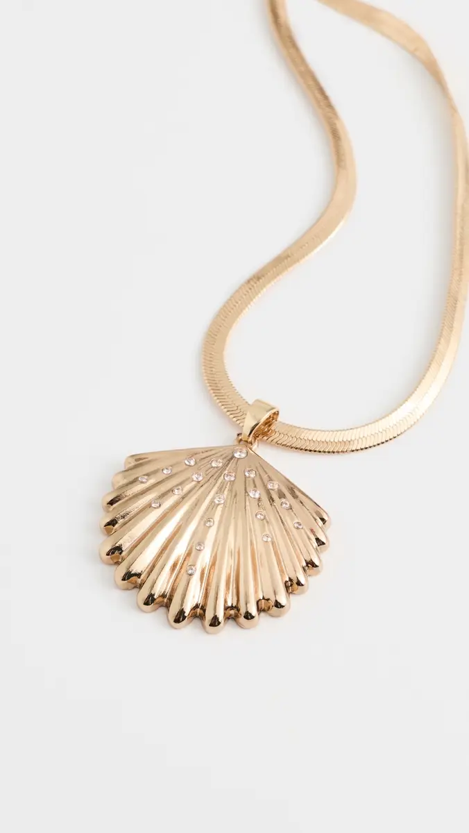 Ettika Herringbone Shell Necklace | Thumbnail 4