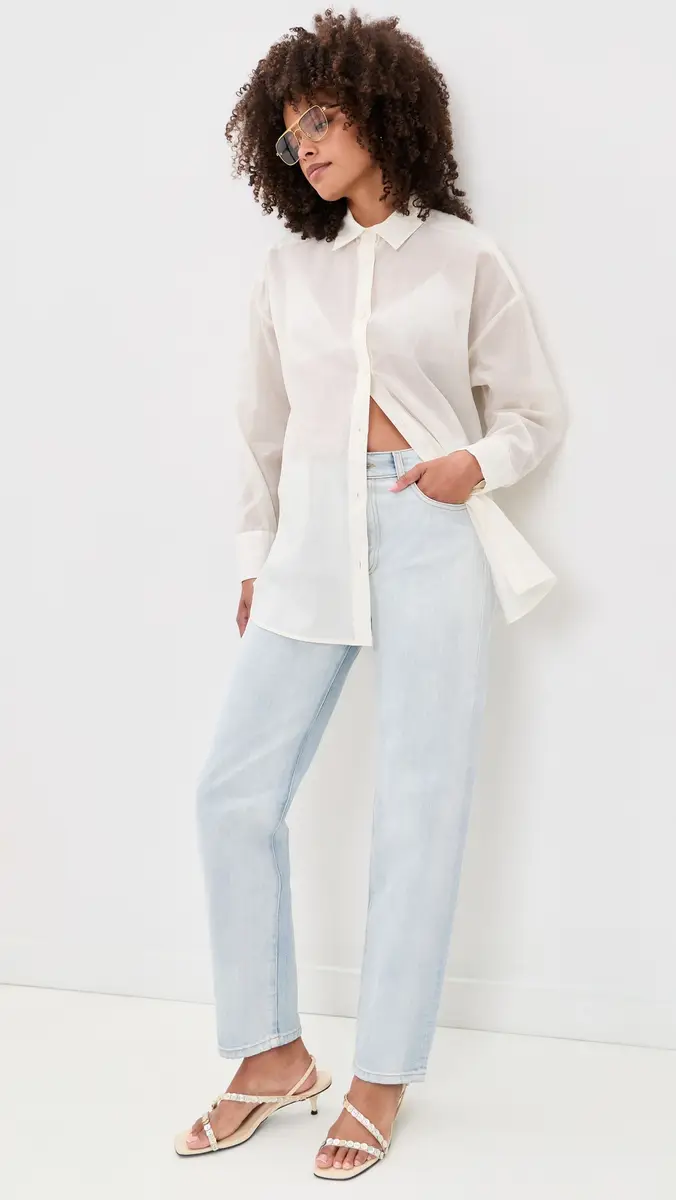 By Malene Birger Derris Soft Organza Blouse | Thumbnail 5 By Malene Birger Derris Soft Organza Blouse | Thumbnail 5