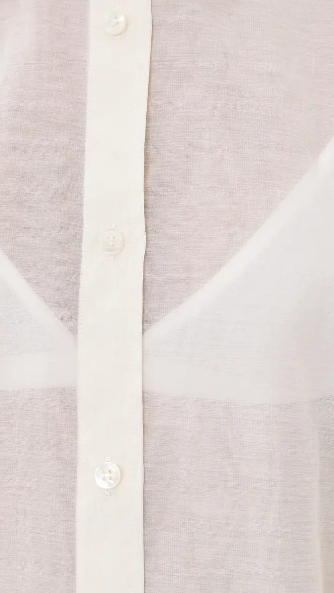 By Malene Birger Derris Soft Organza Blouse | Thumbnail 6 By Malene Birger Derris Soft Organza Blouse | Thumbnail 6