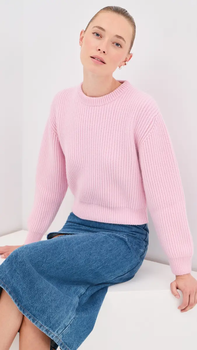 Jil Sander Wool Crew Neck Sweater | Thumbnail 2 Jil Sander Wool Crew Neck Sweater | Thumbnail 2