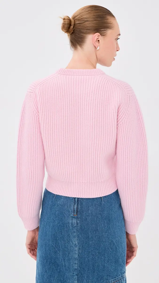 Jil Sander Wool Crew Neck Sweater | Thumbnail 4 Jil Sander Wool Crew Neck Sweater | Thumbnail 4