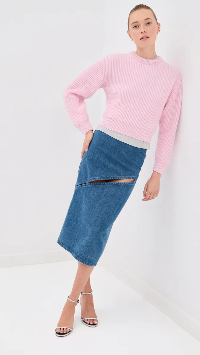 Jil Sander Wool Crew Neck Sweater | Thumbnail 6 Jil Sander Wool Crew Neck Sweater | Thumbnail 6