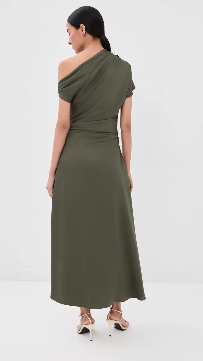 Simkhai Joanna Asymmetrical Midi Dress | Thumbnail 3