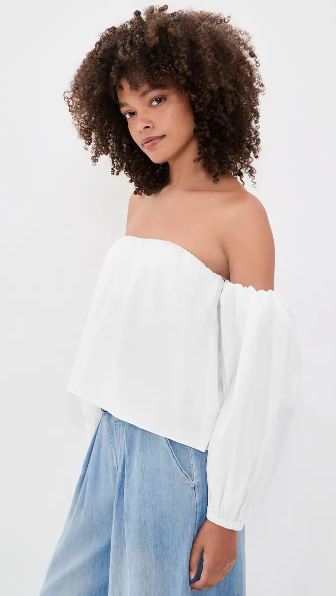 L'Agence Sarai Off Shoulder Eternal Bra Top | Thumbnail 4 L'Agence Sarai Off Shoulder Eternal Bra Top | Thumbnail 4