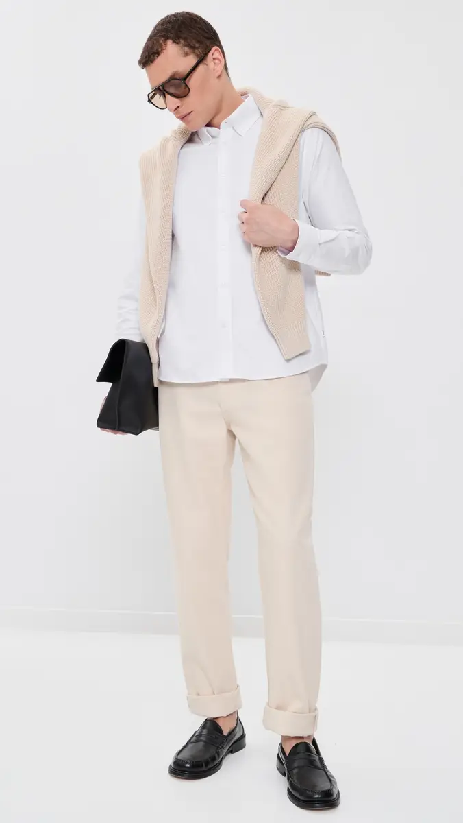 Les Deux Konrad Oxford Button Down Shirt | Thumbnail 5 Les Deux Konrad Oxford Button Down Shirt | Thumbnail 5