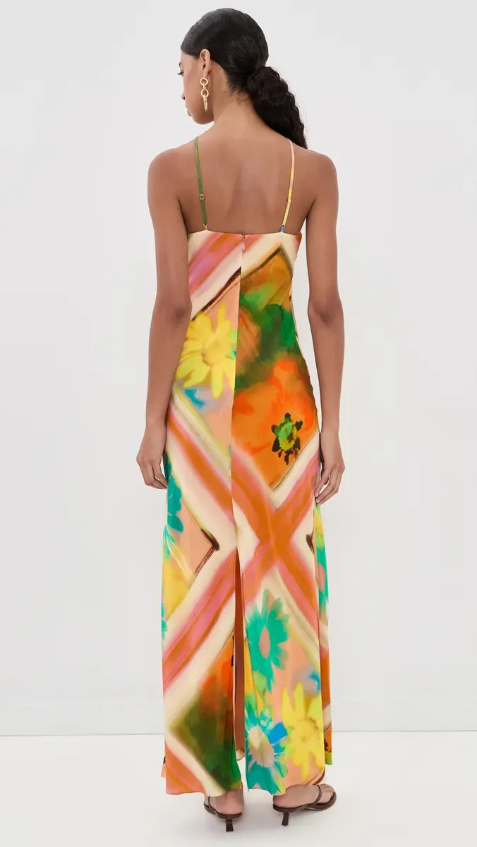 Staud Cubism Maxi Dress | Thumbnail 3 Staud Cubism Maxi Dress | Thumbnail 3