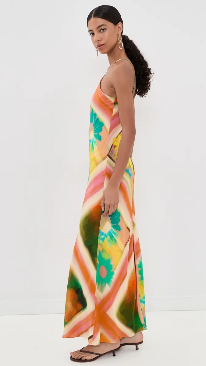Staud Cubism Maxi Dress | Thumbnail 4 Staud Cubism Maxi Dress | Thumbnail 4