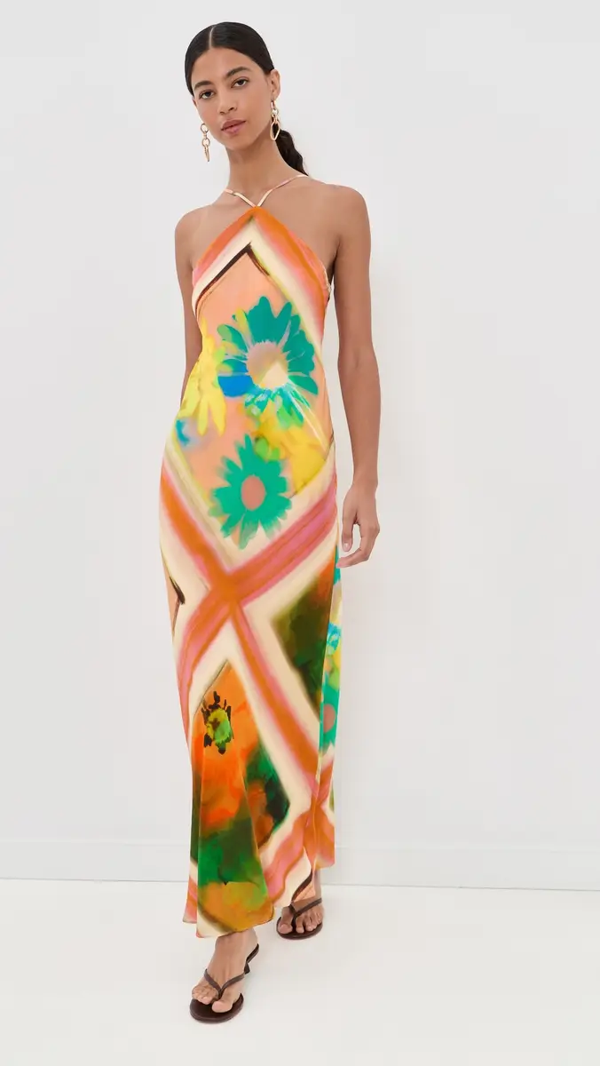 Staud Cubism Maxi Dress | Thumbnail 5 Staud Cubism Maxi Dress | Thumbnail 5