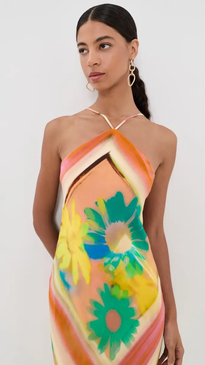 Staud Cubism Maxi Dress | Thumbnail 6 Staud Cubism Maxi Dress | Thumbnail 6