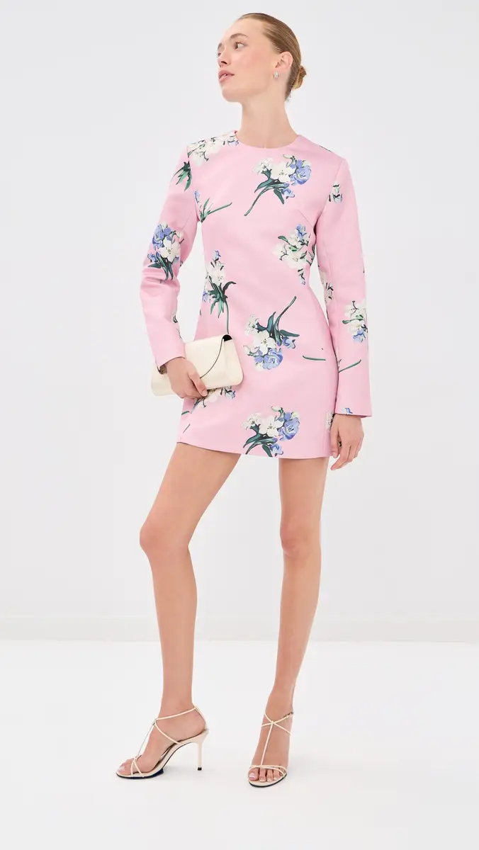 LEO LIN Aliza Long Sleeve Mini Dress | Thumbnail 5 LEO LIN Aliza Long Sleeve Mini Dress | Thumbnail 5