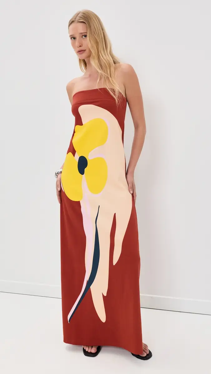 Essentiel Antwerp Jannick Printed Jersey Dress | Thumbnail 5 Essentiel Antwerp Jannick Printed Jersey Dress | Thumbnail 5