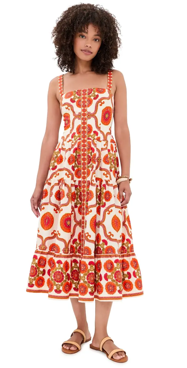Cara Cara Margarita Dress Mod Floral | Image 1 Cara Cara Margarita Dress Mod Floral | Image 1