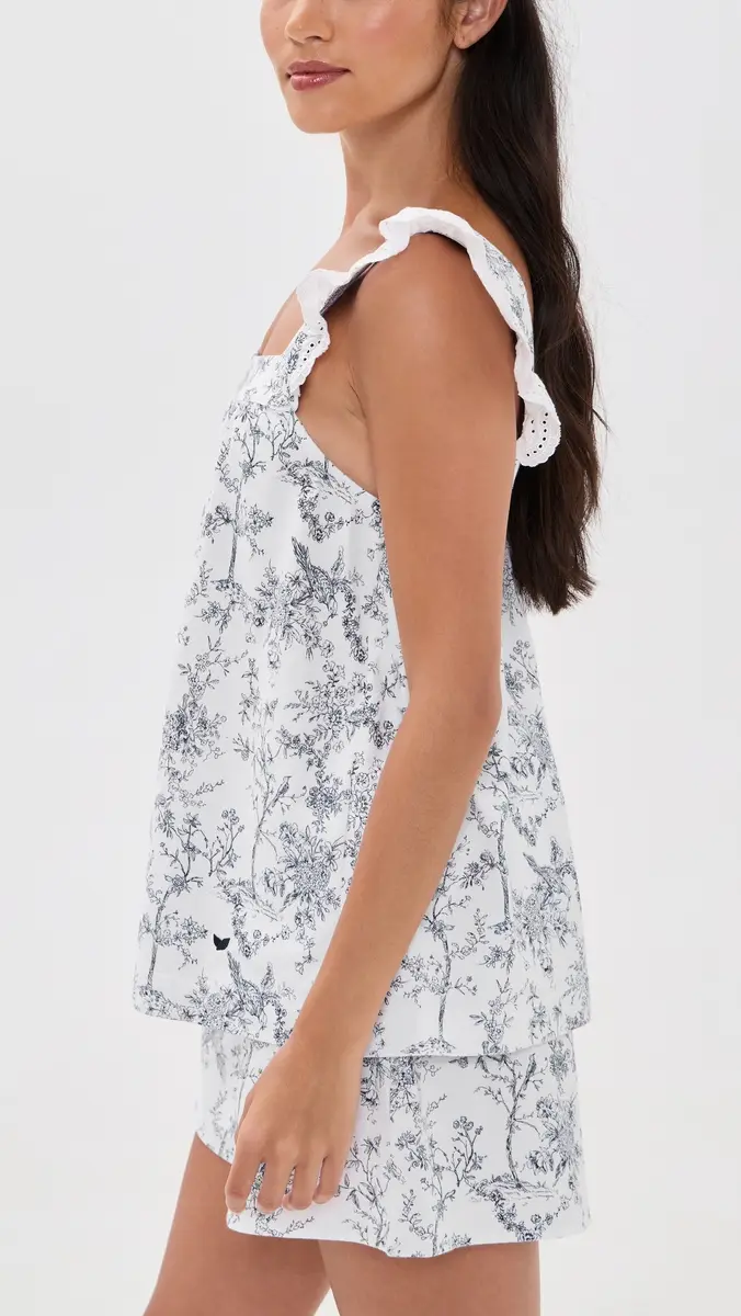 Petite Plume Timeless Pima Clara Short Set | Thumbnail 4 Petite Plume Timeless Pima Clara Short Set | Thumbnail 4