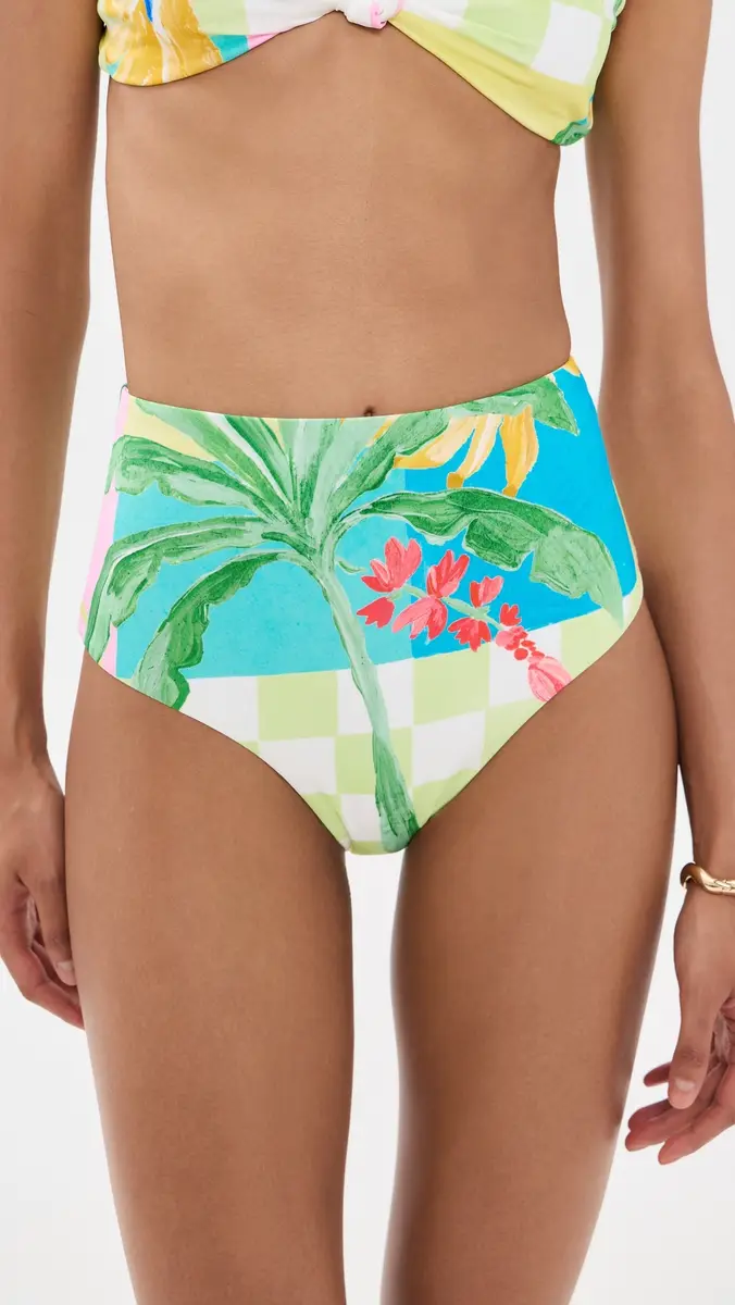 MINKPINK Palmira High Waisted Bikini Bottoms | Thumbnail 2