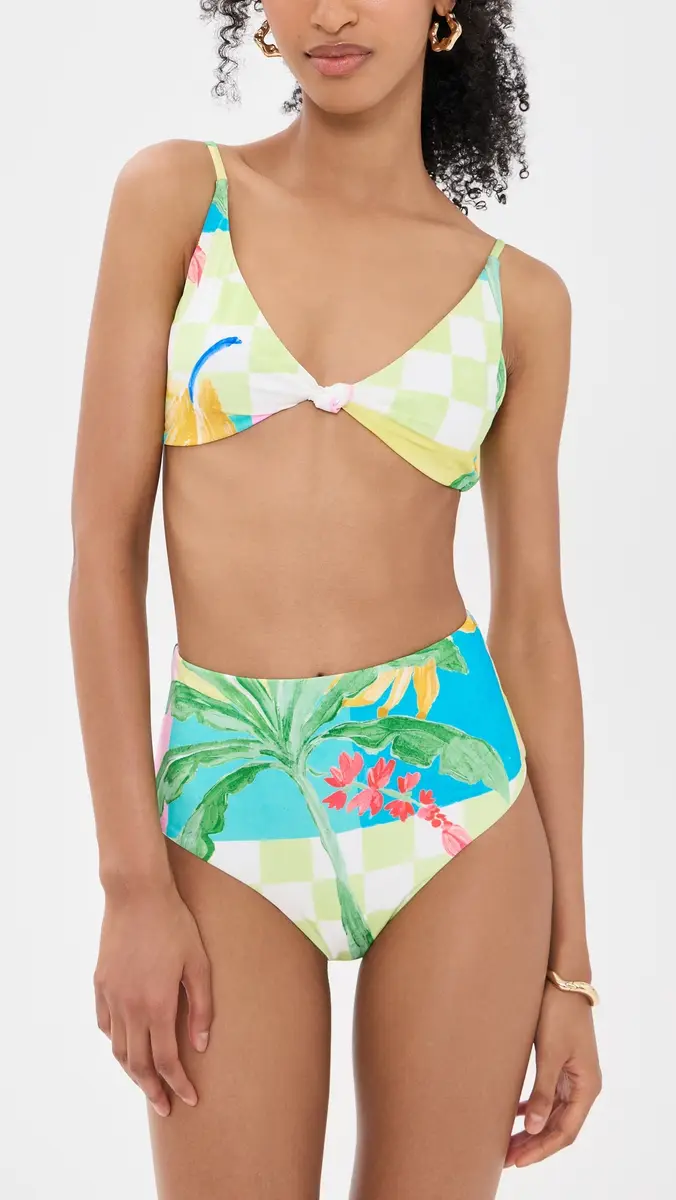 MINKPINK Palmira High Waisted Bikini Bottoms | Thumbnail 4