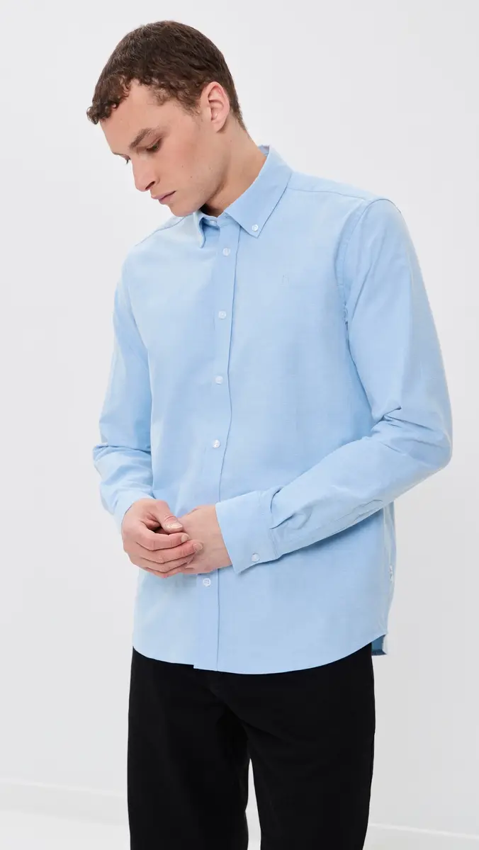 Les Deux Konrad Oxford Button Down Shirt | Thumbnail 2 Les Deux Konrad Oxford Button Down Shirt | Thumbnail 2