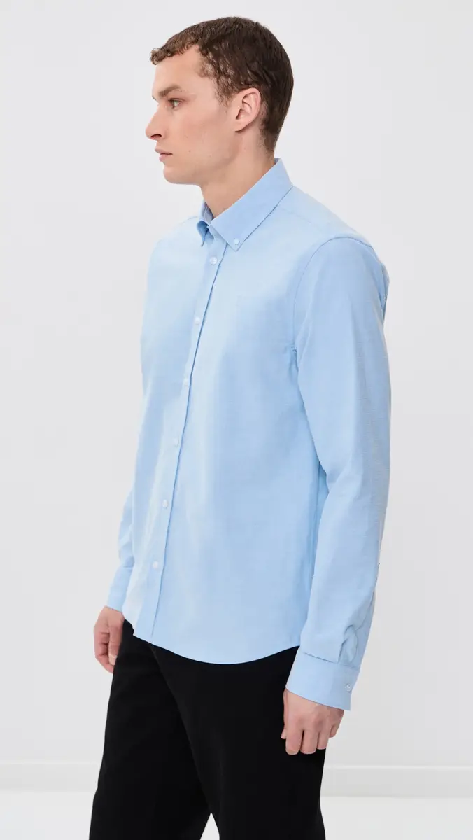 Les Deux Konrad Oxford Button Down Shirt | Thumbnail 4 Les Deux Konrad Oxford Button Down Shirt | Thumbnail 4