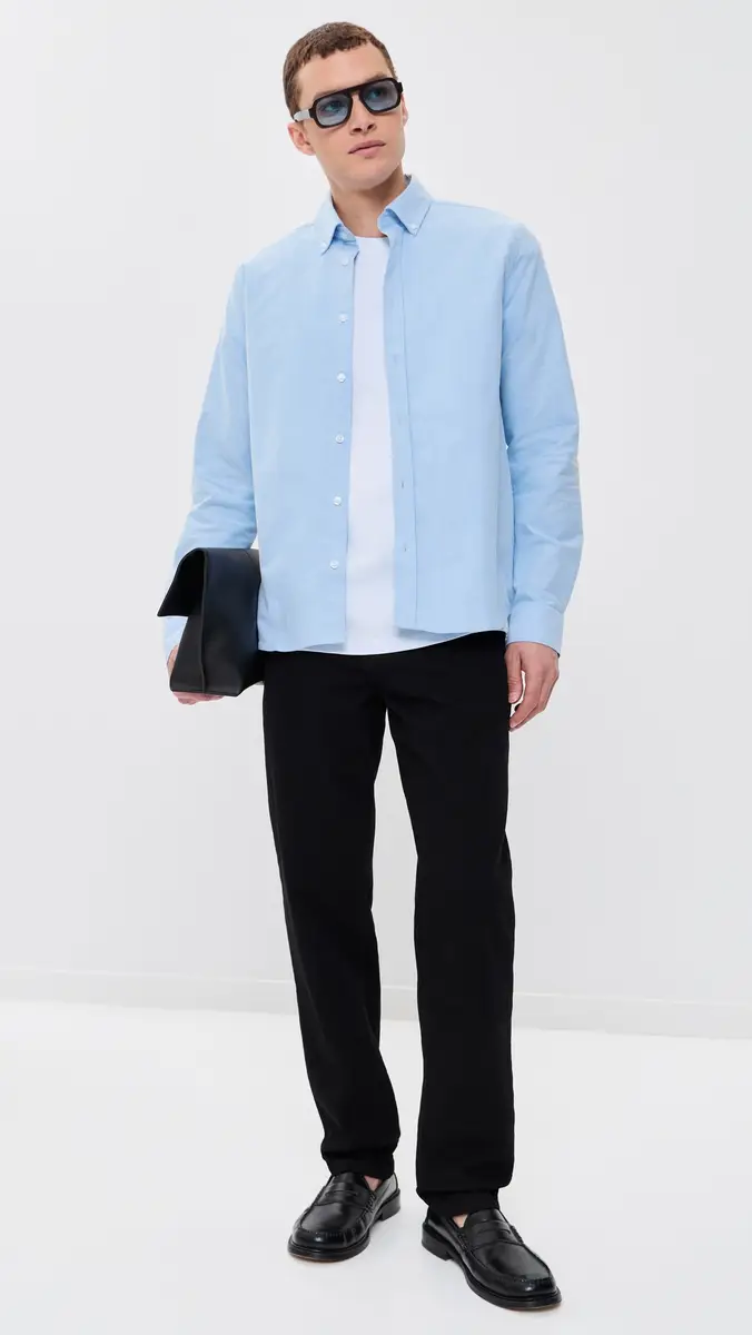 Les Deux Konrad Oxford Button Down Shirt | Thumbnail 5 Les Deux Konrad Oxford Button Down Shirt | Thumbnail 5