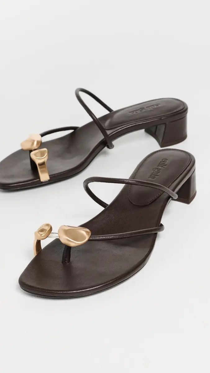 Cult Gaia Luca Flat Sandals | Thumbnail 5 Cult Gaia Luca Flat Sandals | Thumbnail 5