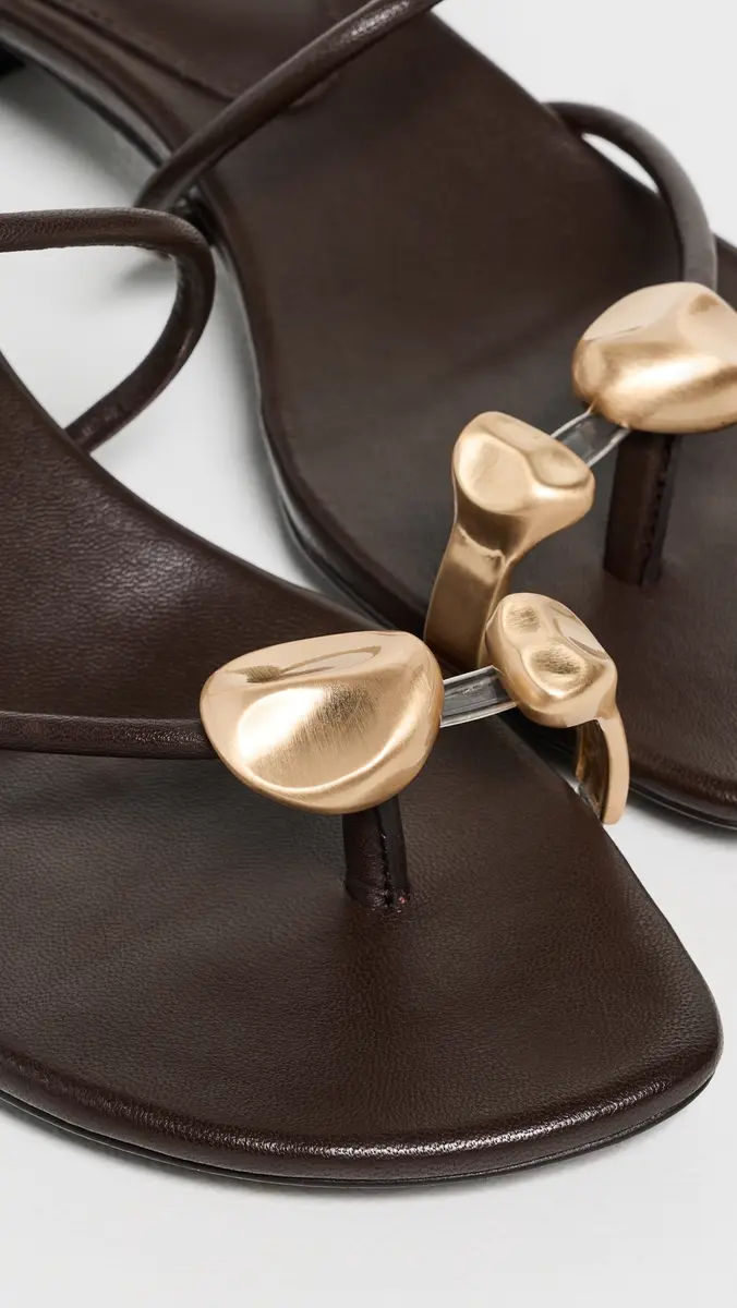 Cult Gaia Luca Flat Sandals | Thumbnail 6 Cult Gaia Luca Flat Sandals | Thumbnail 6
