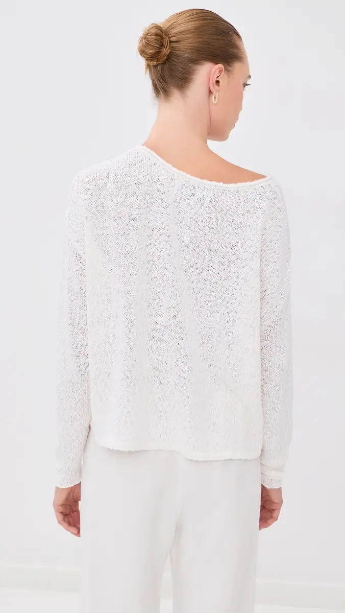 Sprwmn Off Shoulder Sweater | Thumbnail 3 Sprwmn Off Shoulder Sweater | Thumbnail 3