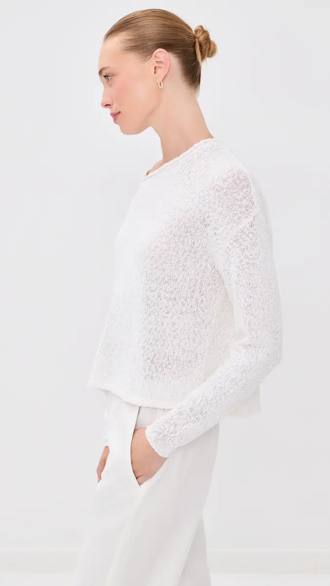 Sprwmn Off Shoulder Sweater | Thumbnail 4 Sprwmn Off Shoulder Sweater | Thumbnail 4