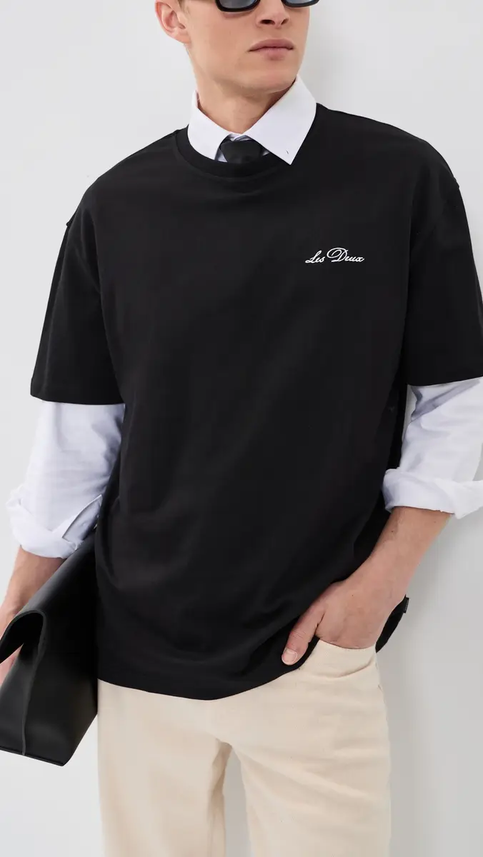 Les Deux Crew T-Shirt | Thumbnail 2 Les Deux Crew T-Shirt | Thumbnail 2