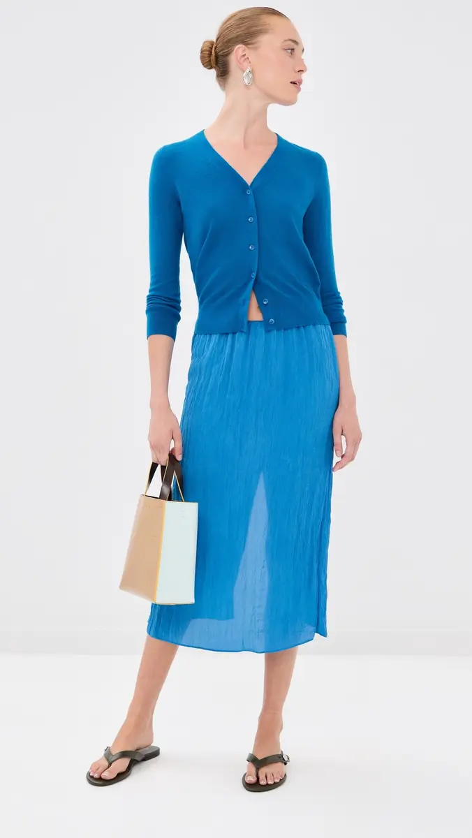 Tibi The Crinkle Slip Skirt | Thumbnail 5 Tibi The Crinkle Slip Skirt | Thumbnail 5