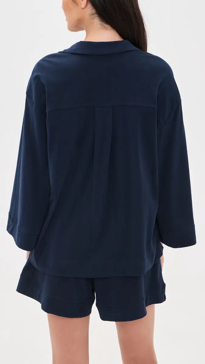 Petite Plume Pima Olivia Short Pajamas Set | Thumbnail 3 Petite Plume Pima Olivia Short Pajamas Set | Thumbnail 3