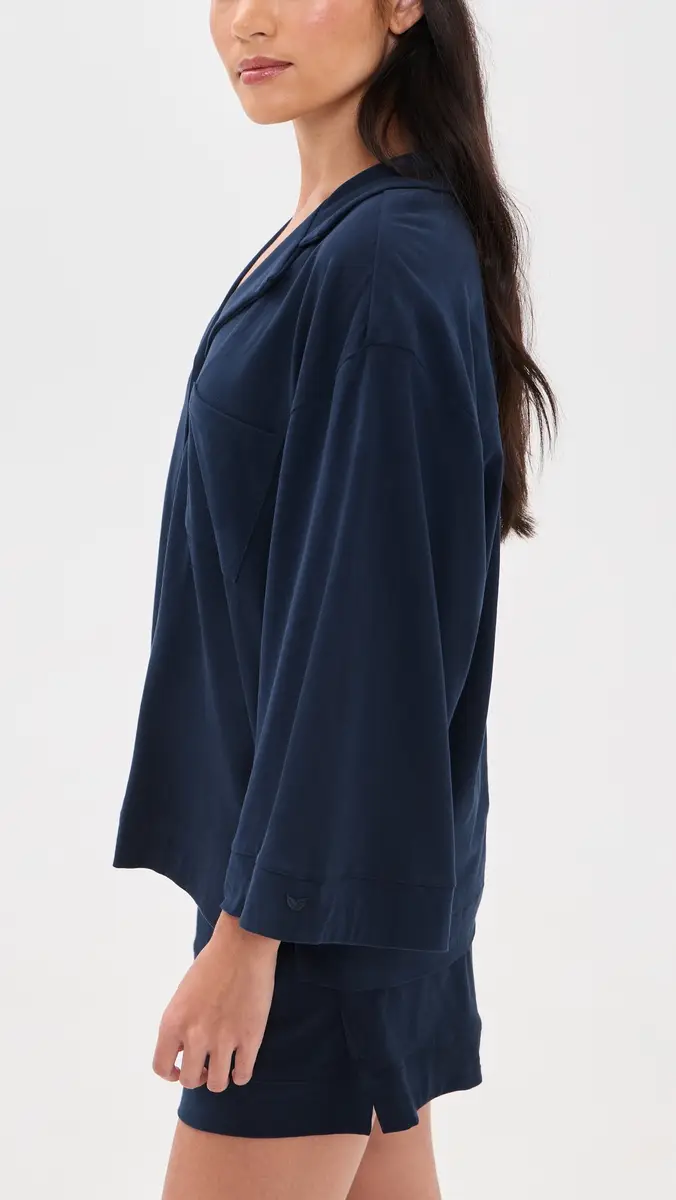 Petite Plume Pima Olivia Short Pajamas Set | Thumbnail 4 Petite Plume Pima Olivia Short Pajamas Set | Thumbnail 4