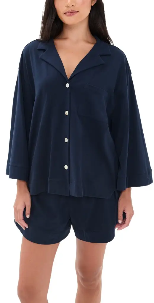 Pima Olivia Short Pajamas Set Pima Olivia Short Pajamas Set
