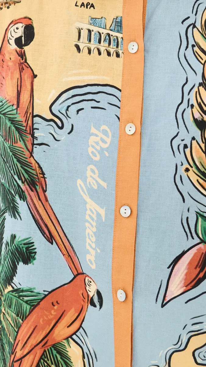 Farm Rio Beaches Path Shirt | Thumbnail 6 Farm Rio Beaches Path Shirt | Thumbnail 6