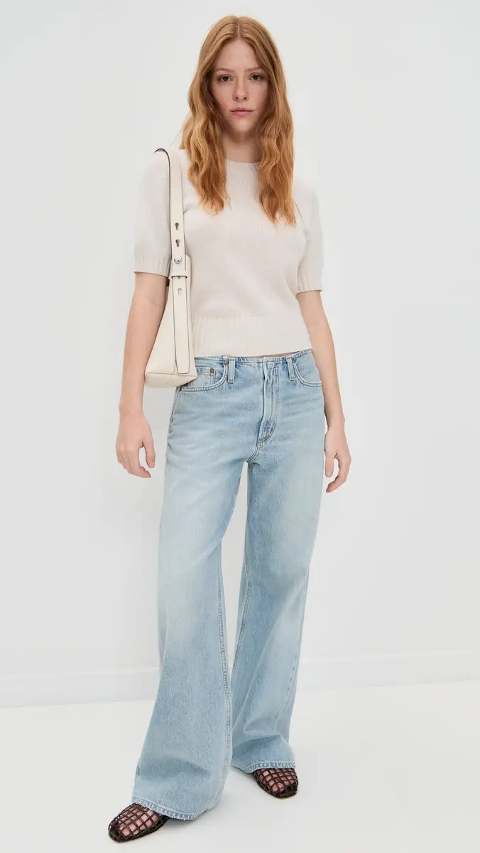 White + Warren Cashmere T-Shirt Sweater | Thumbnail 5 White + Warren Cashmere T-Shirt Sweater | Thumbnail 5