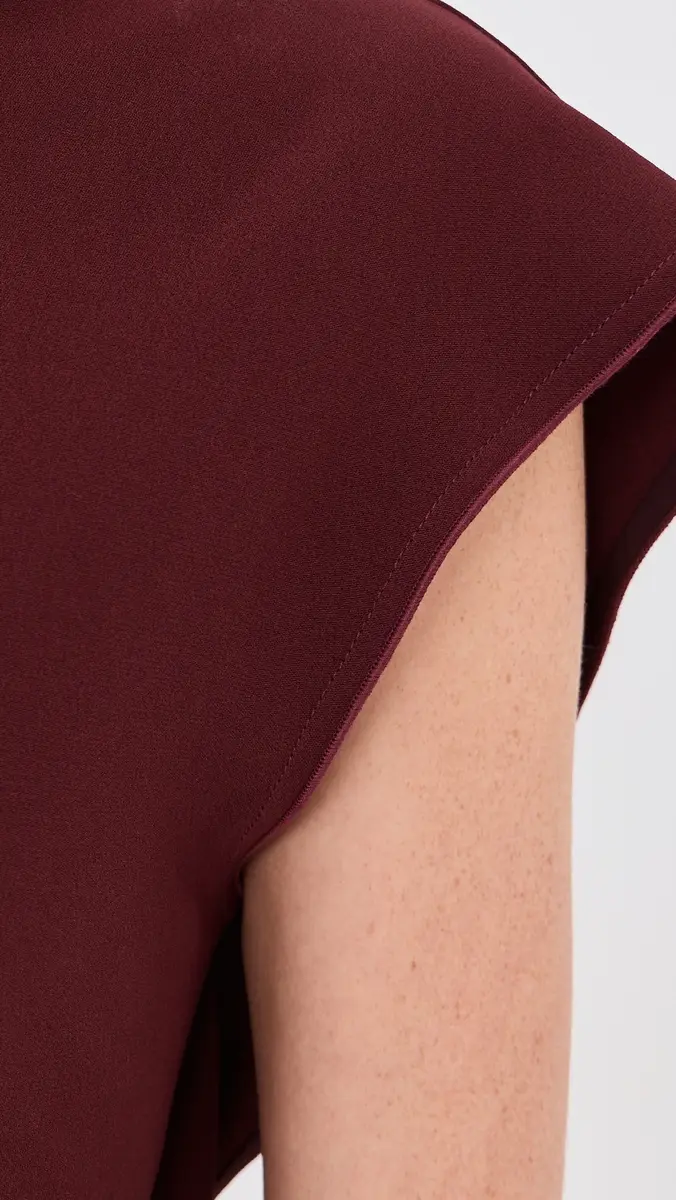 Victoria Beckham Victoria Midi Dress CINNABAR RED | Thumbnail 6 Victoria Beckham Victoria Midi Dress CINNABAR RED | Thumbnail 6