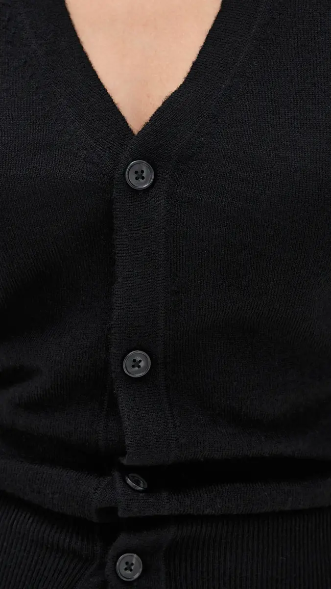 R13 Elbow Sleeve Split Hem Cardigan | Thumbnail 6 R13 Elbow Sleeve Split Hem Cardigan | Thumbnail 6