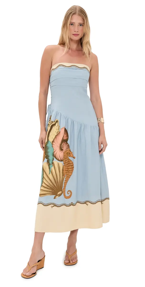 FARM Rio Rio ouvenir Mixed carf Maxi Dress Rio ouvenir Mixed carf Multi | Image 1 FARM Rio Rio ouvenir Mixed carf Maxi Dress Rio ouvenir Mixed carf Multi | Image 1